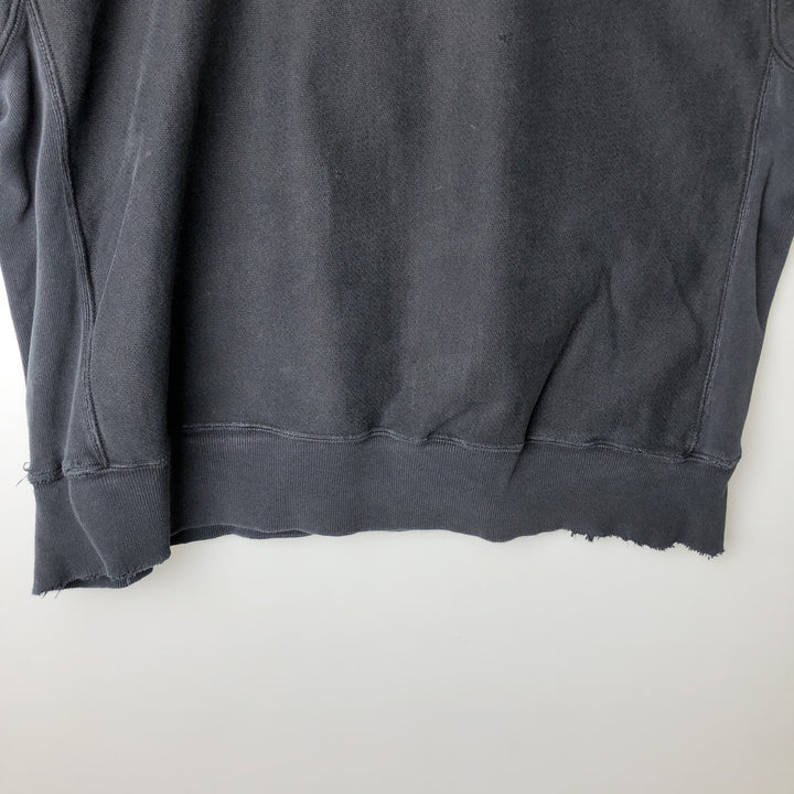 2000'S Champion Premium Reverse Weave Printed Sweatshirt, Men's Size XL cotton black type Vintage Second Hand