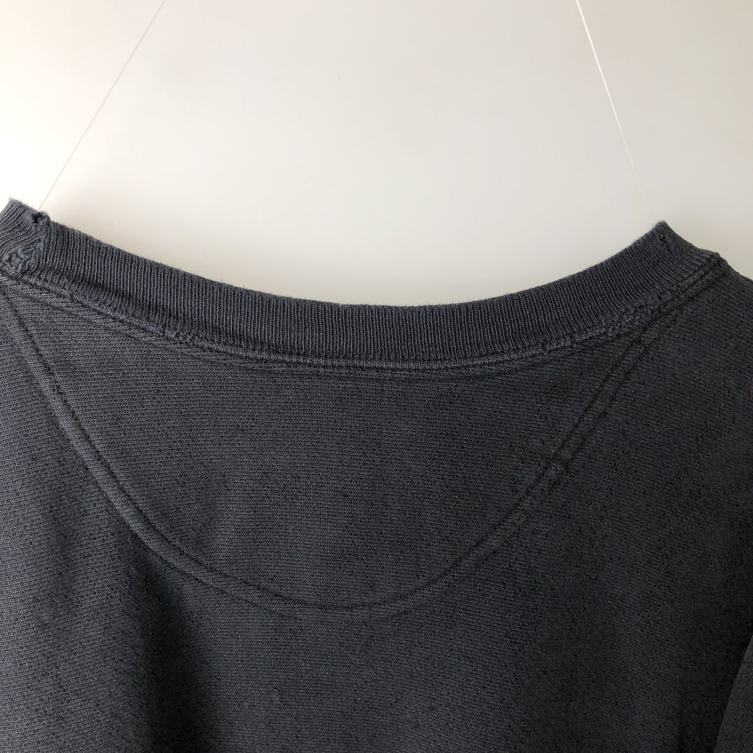 2000'S Champion Premium Reverse Weave Printed Sweatshirt, Men's Size XL cotton black type Vintage Second Hand