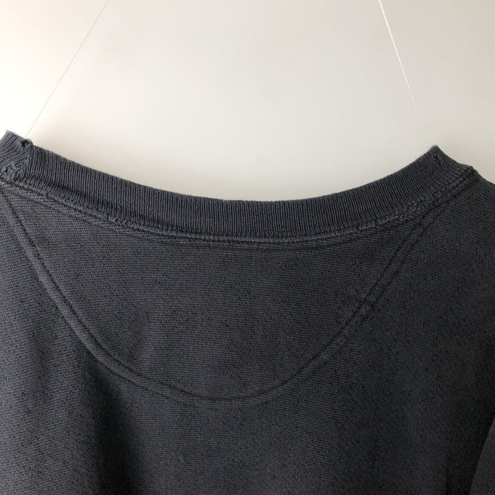 2000'S Champion Premium Reverse Weave Printed Sweatshirt, Men's Size XL cotton black type Vintage Second Hand