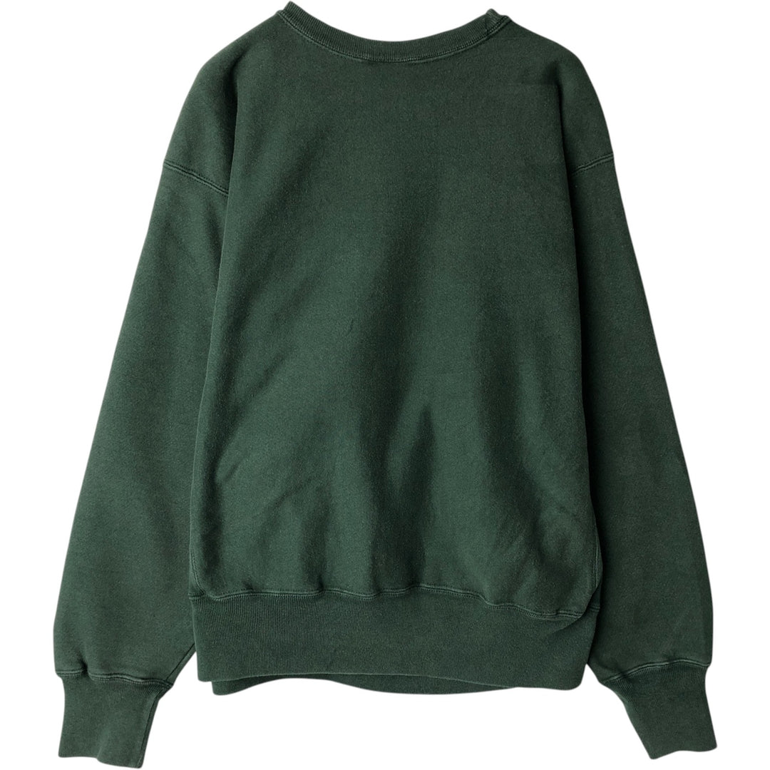 Champion REVERSE WEAVE sweatshirt (Men's size L equivalent) from the 2000s. cotton green type Vintage Second Hand