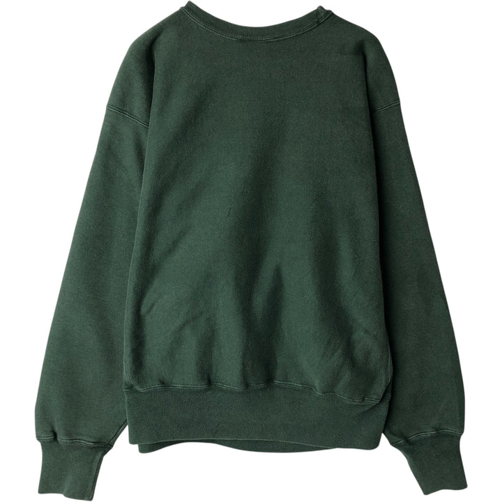 Champion REVERSE WEAVE sweatshirt (Men's size L equivalent) from the 2000s. cotton green type Vintage Second Hand