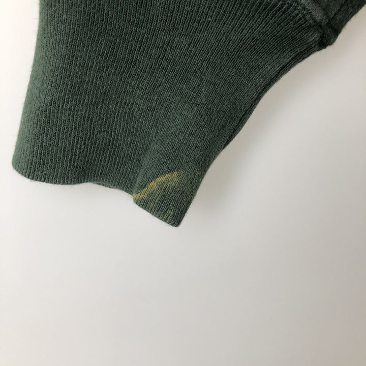 Champion REVERSE WEAVE sweatshirt (Men's size L equivalent) from the 2000s. cotton green type Vintage Second Hand