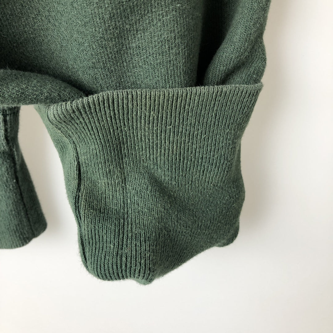 Champion REVERSE WEAVE sweatshirt (Men's size L equivalent) from the 2000s. cotton green type Vintage Second Hand