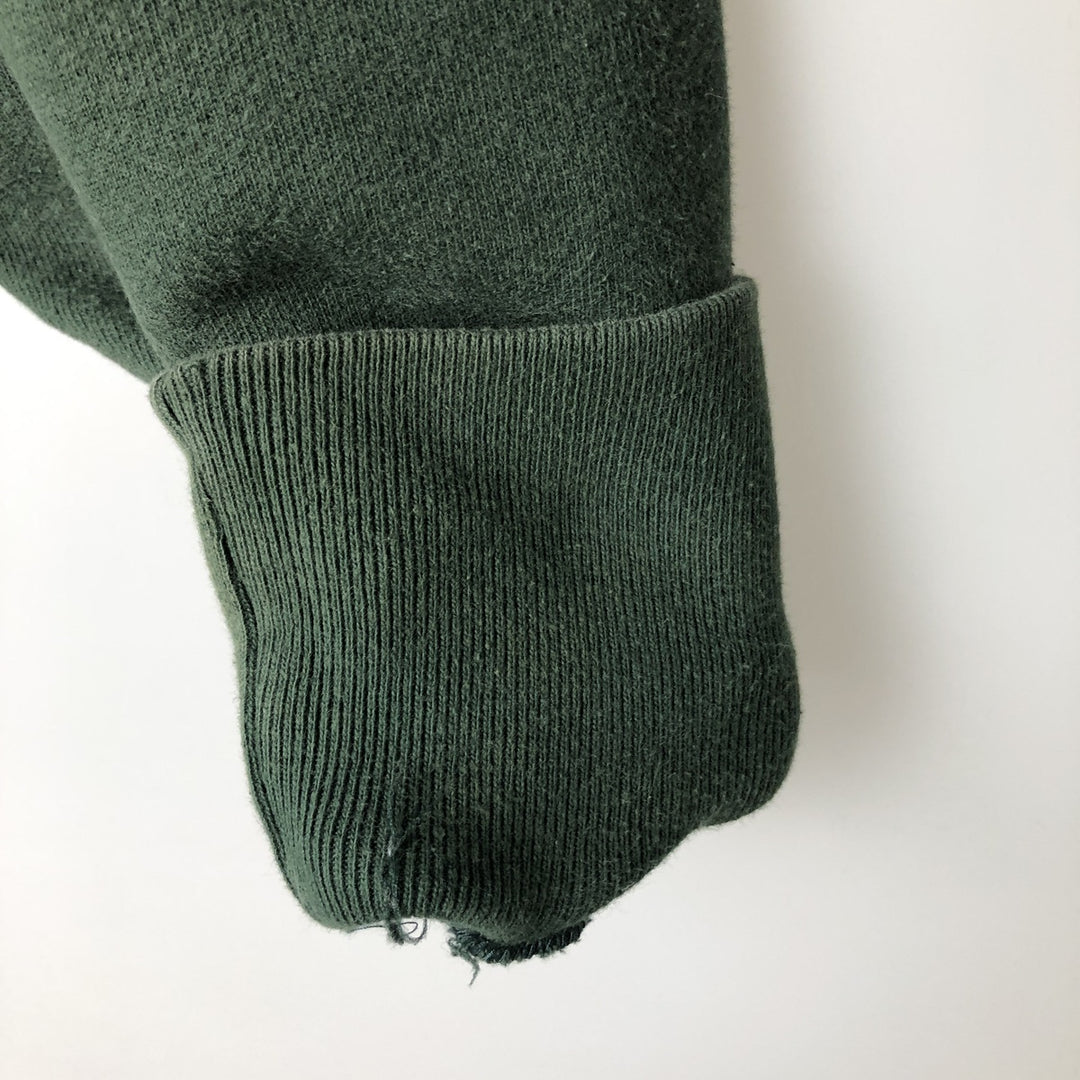 Champion REVERSE WEAVE sweatshirt (Men's size L equivalent) from the 2000s. cotton green type Vintage Second Hand