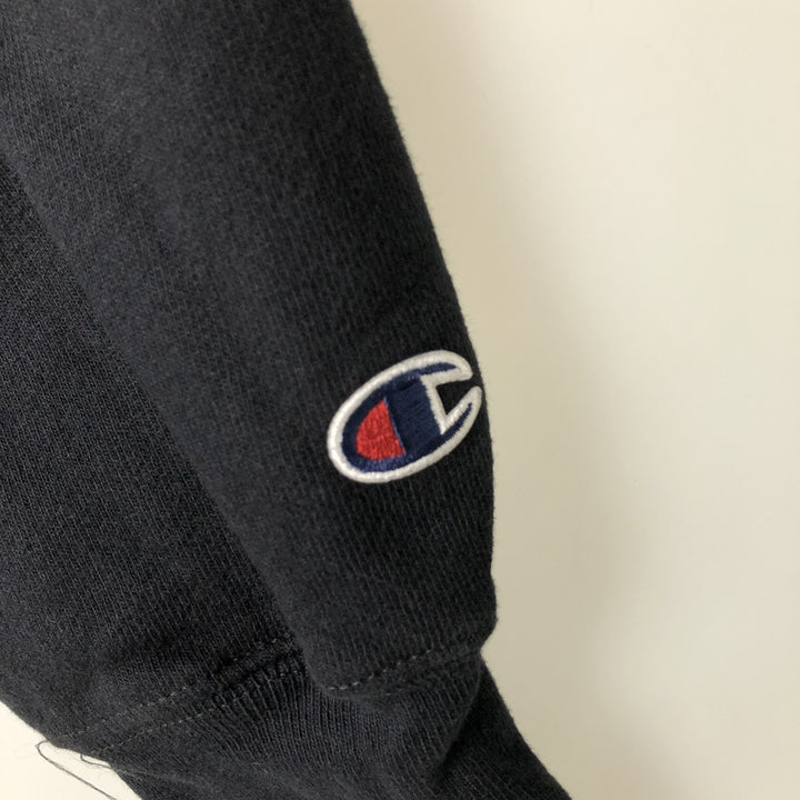 2000'S Champion Premium Reverse Weave CAI Advertising Sweatshirt (Men's Size L) cotton black type Vintage Second Hand
