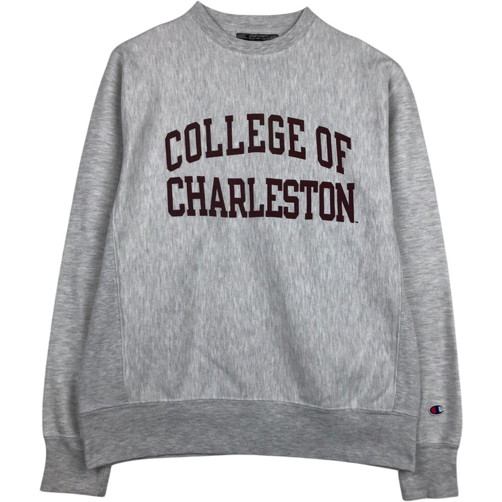 00'S Champion Original Reverse Weave College Sweatshirt Trainer Men's M size cotton gray type Vintage Second Hand