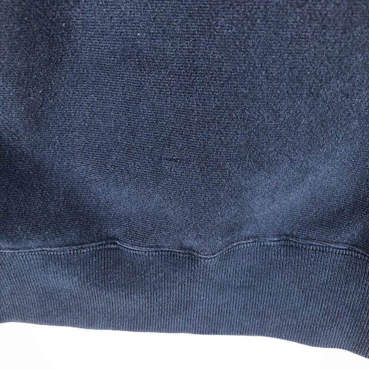 2000'S Champion Premium Reverse Weave Plain Blank Sweatshirt (Men's Size L) unclear navy blue type Vintage Second Hand