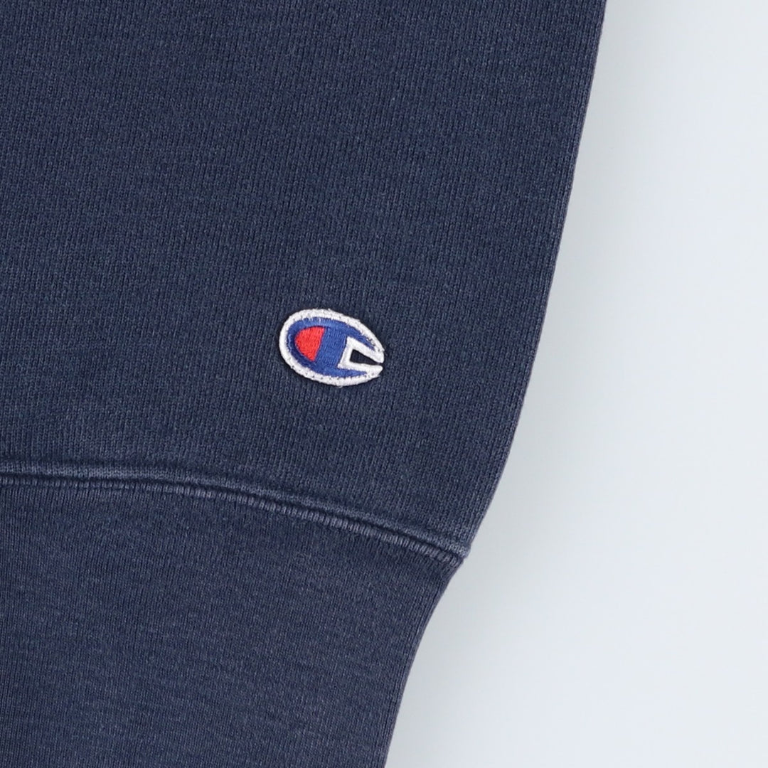 00'S Champion Original Reverse Weave College Sweatshirt Trainer Men's XL cotton navy blue type Vintage Second Hand