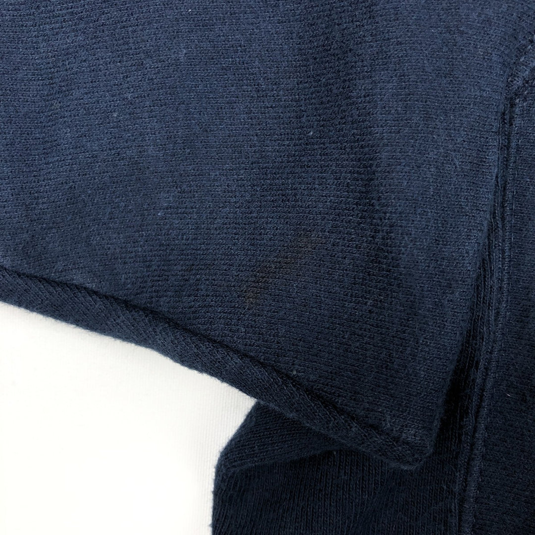 2000'S Champion Premium Reverse Weave College Sweatshirt, Men's Size L cotton navy blue type Vintage Second Hand
