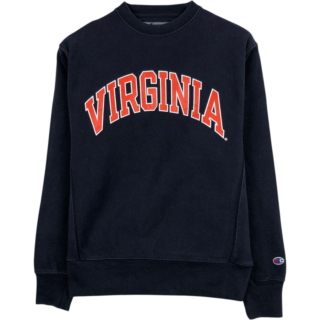 2000'S Champion Premium Reverse Weave College Sweatshirt, Men's Size Small cotton navy blue type Vintage Second Hand