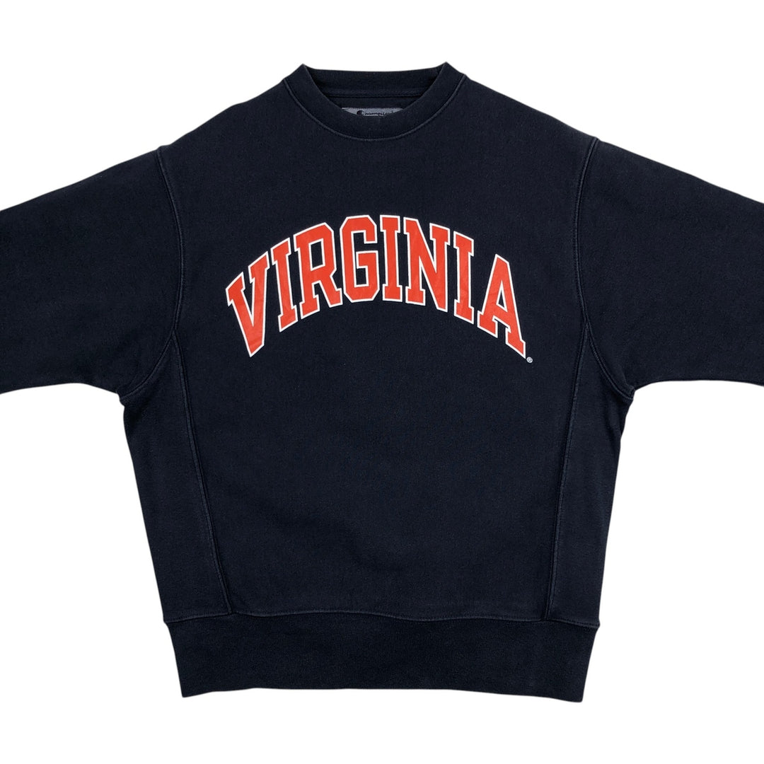 2000'S Champion Premium Reverse Weave College Sweatshirt, Men's Size Small cotton navy blue type Vintage Second Hand