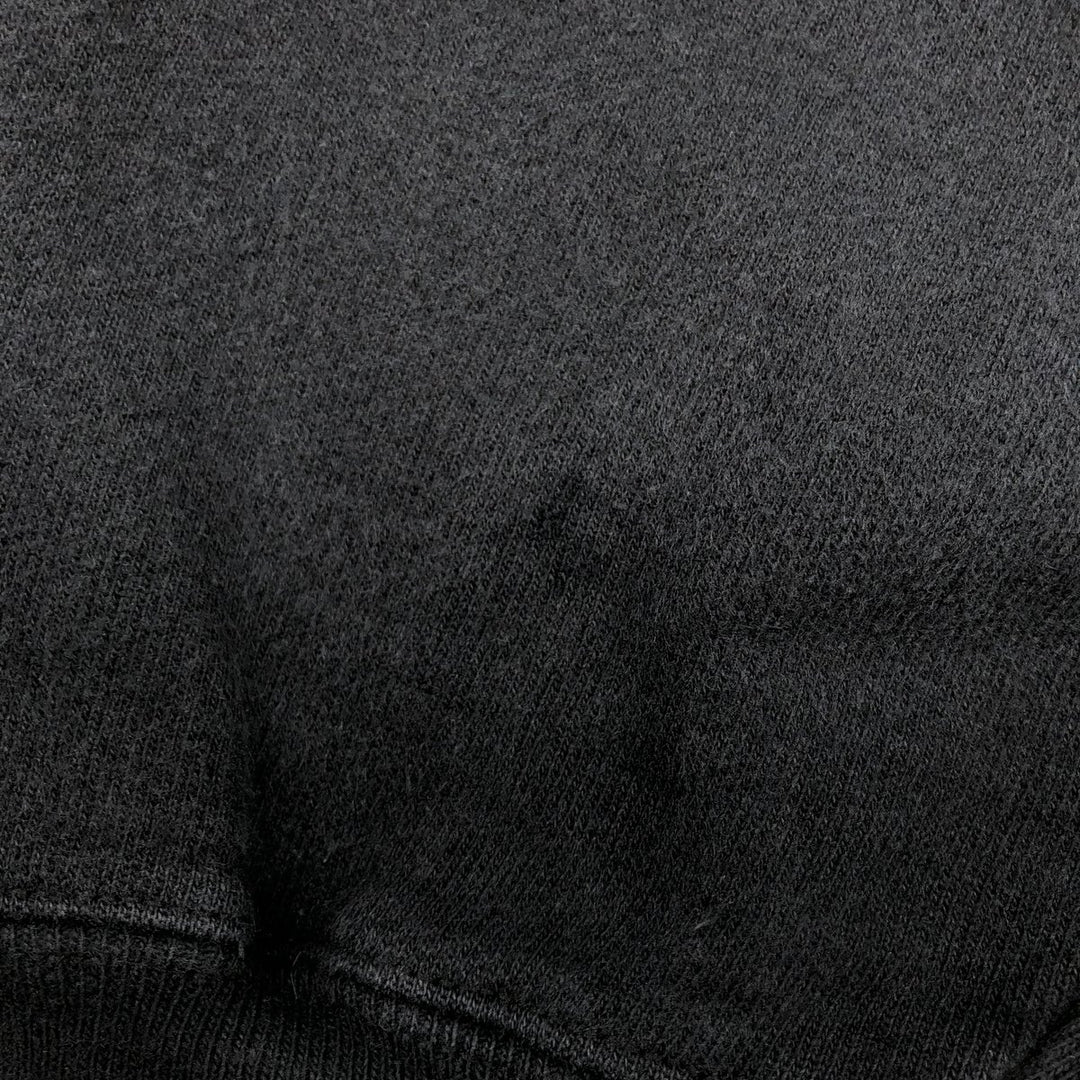 00'S Champion Premium Reverse Weave Advertising Sweatshirt Trainer Men's XL cotton black type Vintage Second Hand