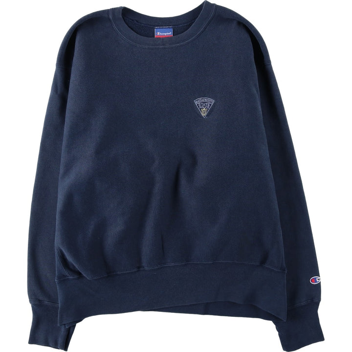 2000'S Champion Reverse Weave Sweatshirt, Men's XL cotton navy blue type Vintage Second Hand