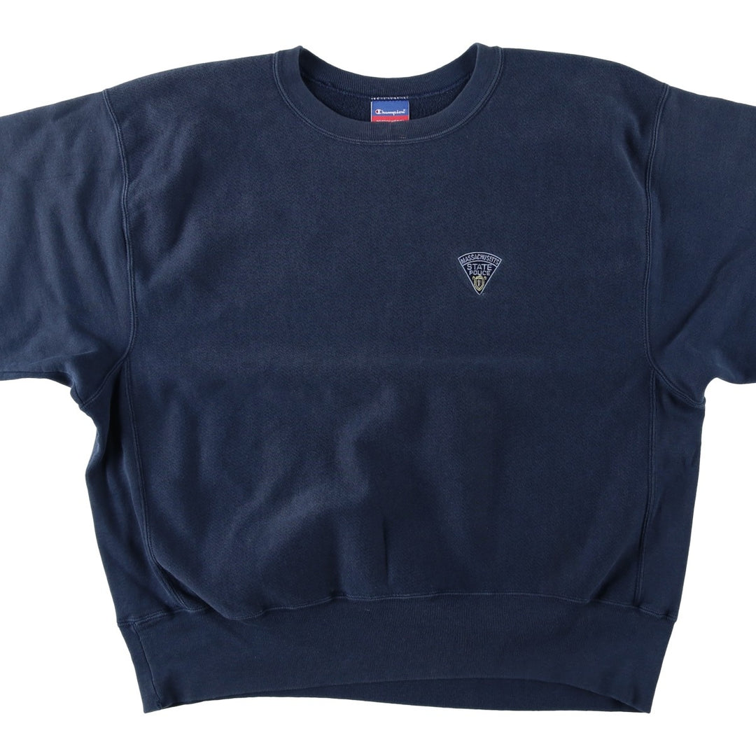 2000'S Champion Reverse Weave Sweatshirt, Men's XL cotton navy blue type Vintage Second Hand