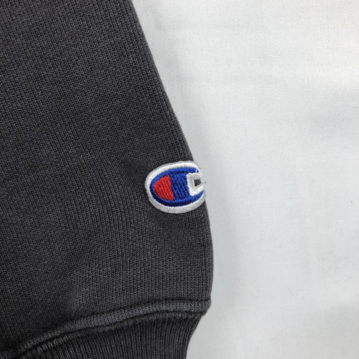 00'S Champion Original Reverse Weave College Sweatshirt Trainer Men's L size cotton navy blue type Vintage Second Hand