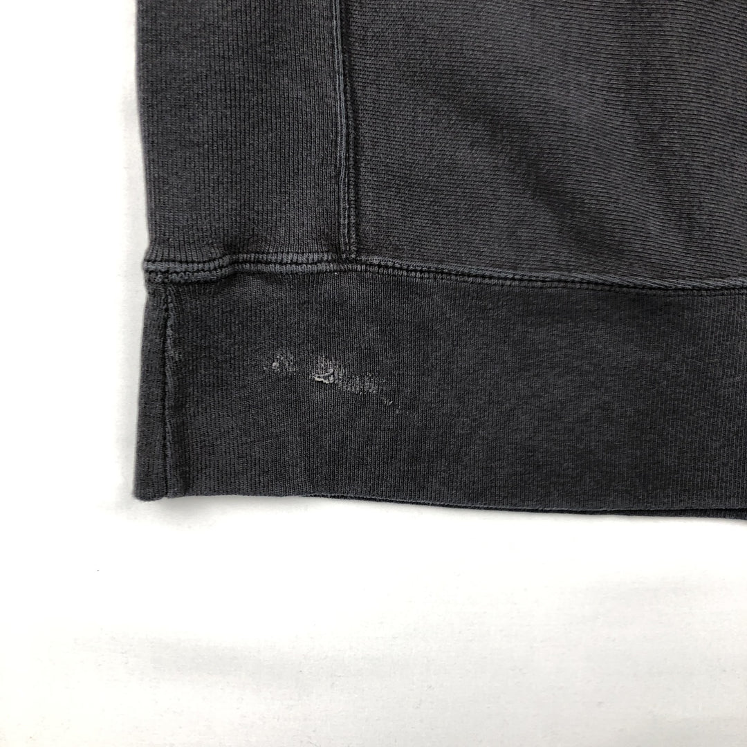 00'S Champion Original Reverse Weave College Sweatshirt Trainer Men's L size cotton navy blue type Vintage Second Hand