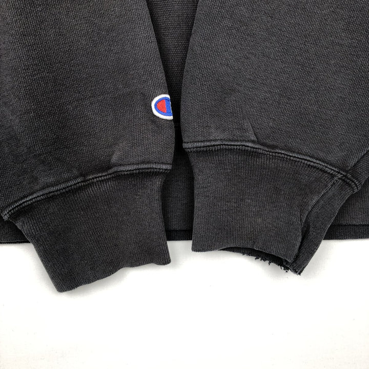 00'S Champion Original Reverse Weave College Sweatshirt Trainer Men's L size cotton navy blue type Vintage Second Hand