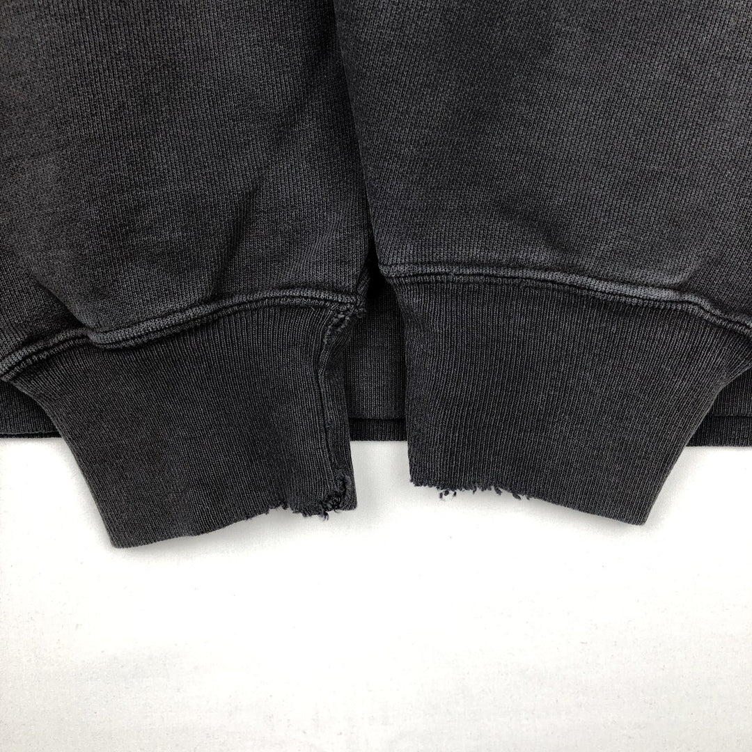 00'S Champion Original Reverse Weave College Sweatshirt Trainer Men's L size cotton navy blue type Vintage Second Hand