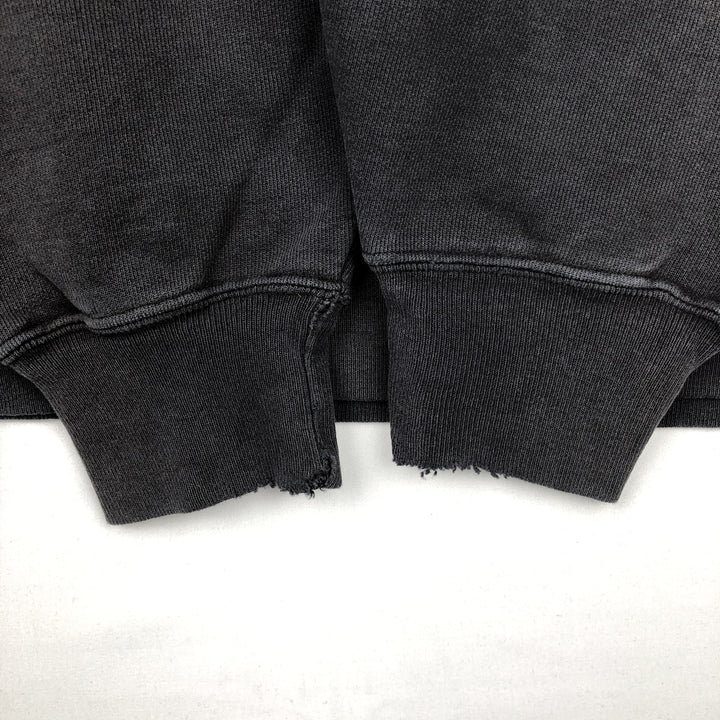 00'S Champion Original Reverse Weave College Sweatshirt Trainer Men's L size cotton navy blue type Vintage Second Hand