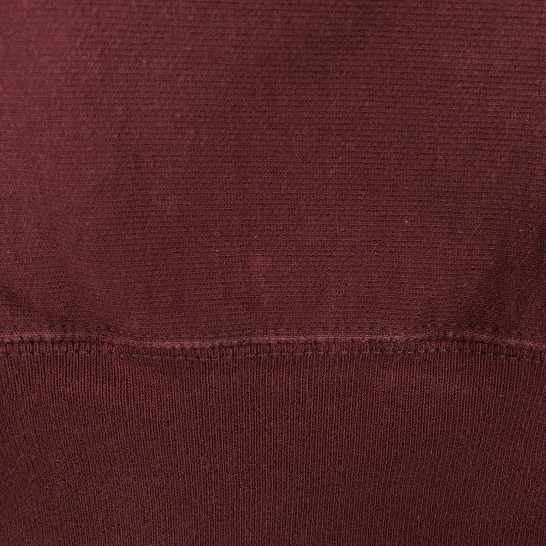 00'S Champion Original Reverse Weave College Sweatshirt Trainer Men's M size cotton Red type red-purple Vintage Second Hand