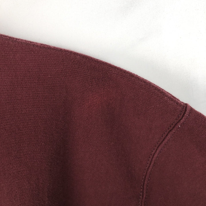 00'S Champion Original Reverse Weave College Sweatshirt Trainer Men's M size cotton Red type red-purple Vintage Second Hand