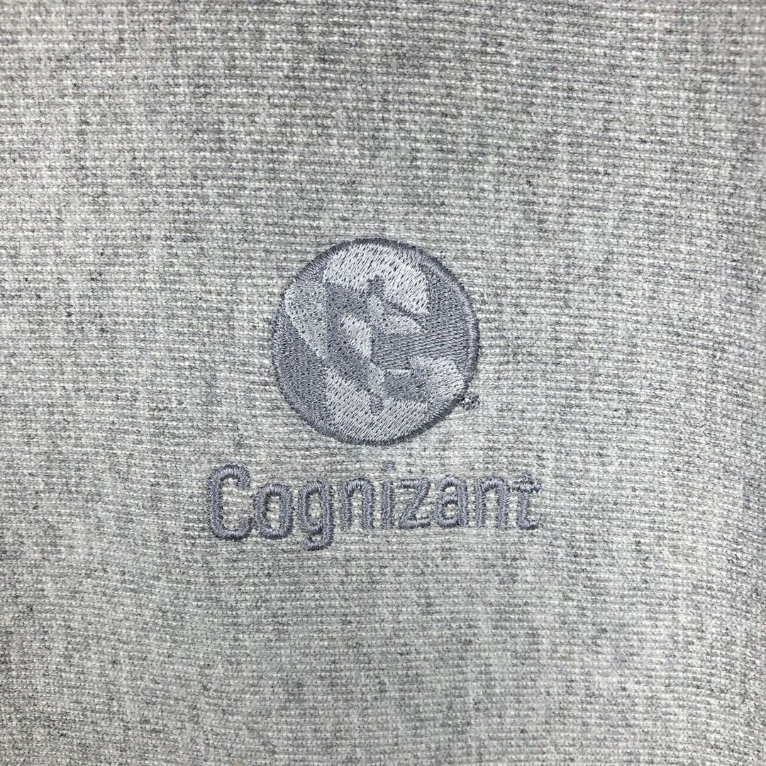 2000'S Champion Original Reverse Weave Advertising Sweatshirt, Men's Size L cotton gray type Vintage Second Hand