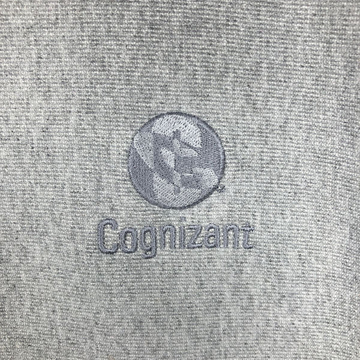2000'S Champion Original Reverse Weave Advertising Sweatshirt, Men's Size L cotton gray type Vintage Second Hand