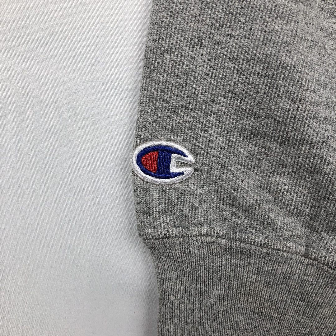 2000'S Champion Original Reverse Weave Advertising Sweatshirt, Men's Size L cotton gray type Vintage Second Hand
