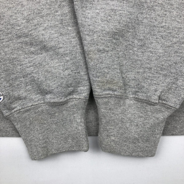 2000'S Champion Original Reverse Weave Advertising Sweatshirt, Men's Size L cotton gray type Vintage Second Hand