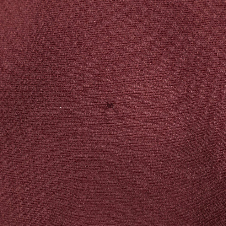 2000'S Champion Premium Reverse Weave Plain Blank Sweatshirt (Men's XXL equivalent) cotton Red type red-purple Vintage Second Hand