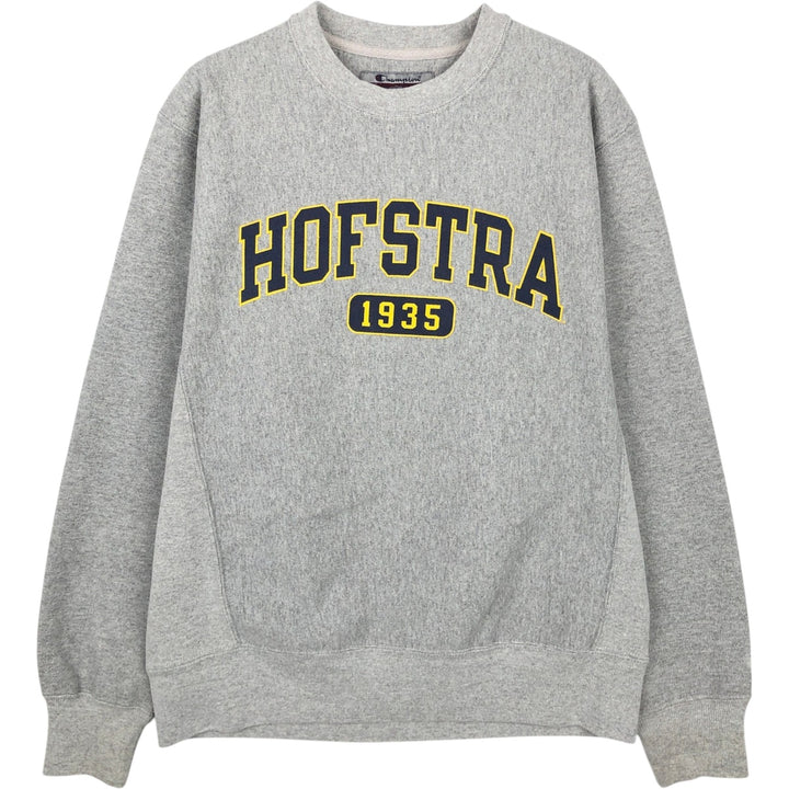2000'S Champion Original Reverse Weave College Sweatshirt, Men's Size Small cotton gray type Vintage Second Hand