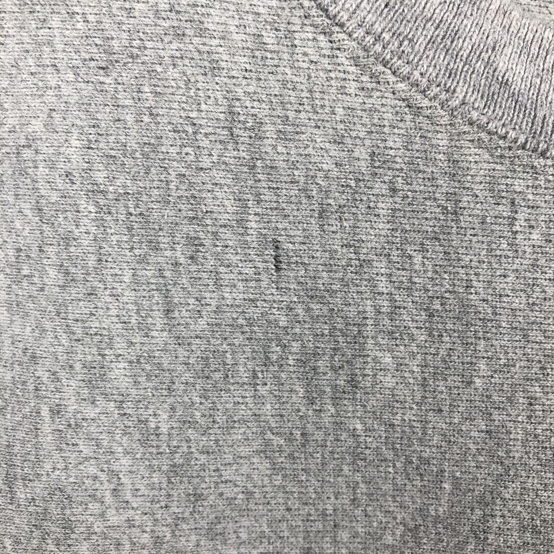 2000'S Champion Premium Reverse Weave Printed Sweatshirt, Men's Size Medium cotton gray type Vintage Second Hand