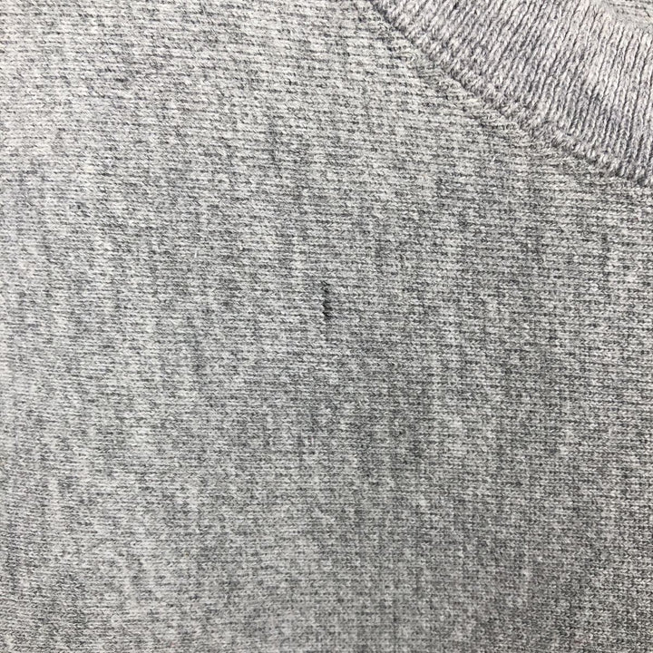 2000'S Champion Premium Reverse Weave Printed Sweatshirt, Men's Size Medium cotton gray type Vintage Second Hand