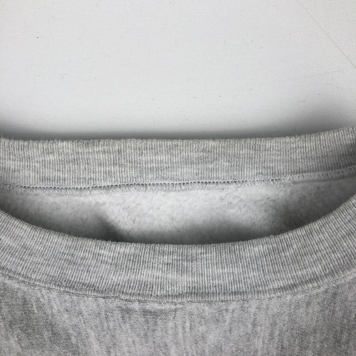 90'S Champion Reverse Weave Embroidered Tag College Sweatshirt, Men's XL (approx.), Vintage cotton gray type Vintage Second Hand
