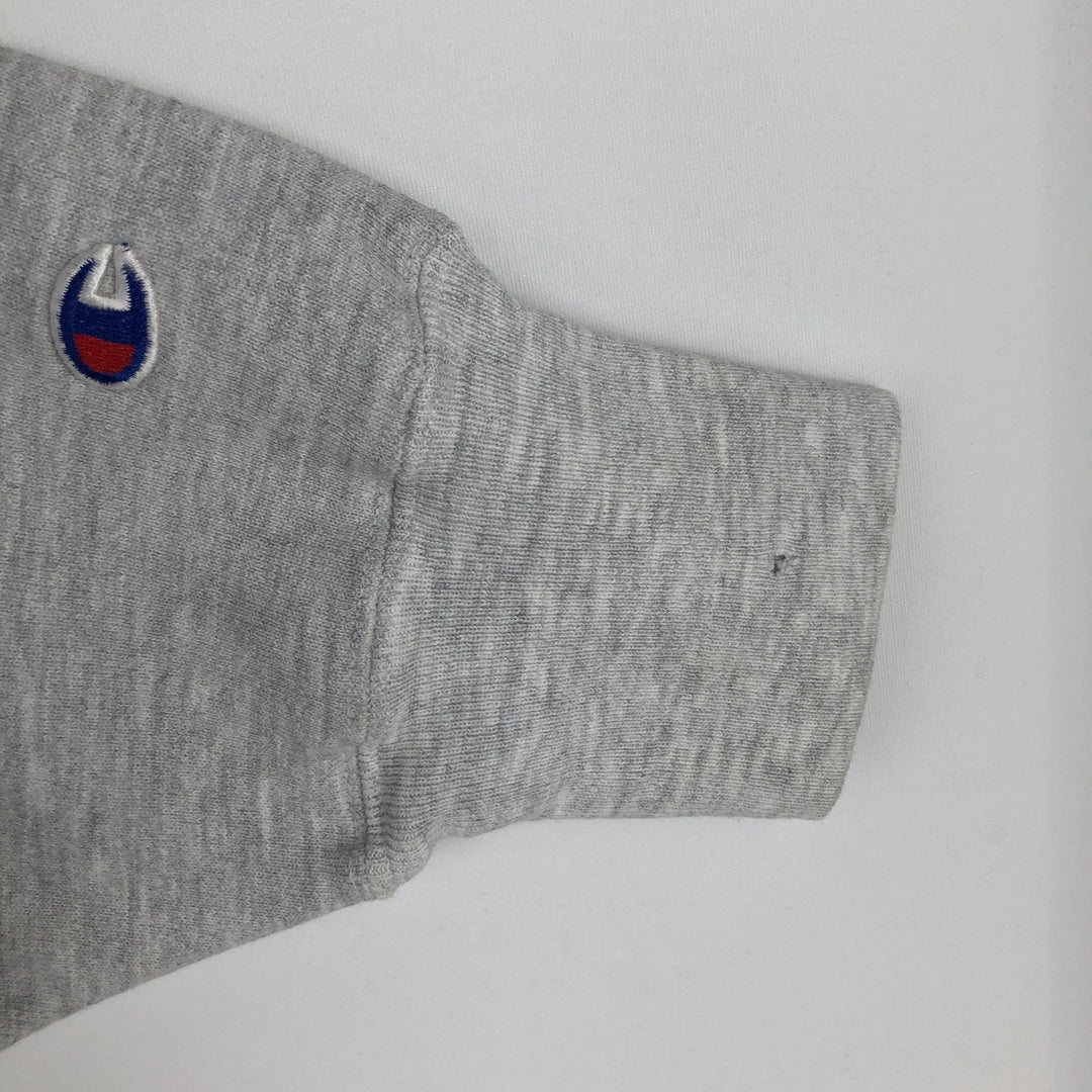 90'S Champion Reverse Weave Embroidered Tag College Sweatshirt, Men's XXL (approx.), Vintage cotton gray type Vintage Second Hand