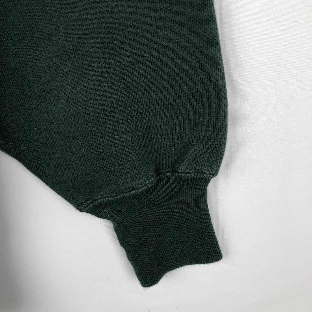 90'S Champion Reverse Weave One-Point Logo Sweatshirt, Men's XXL Equivalent, Vintage cotton green type Vintage Second Hand