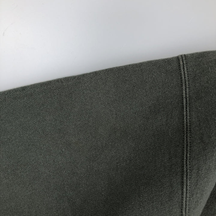 Champion Reverse Weave Embroidered Tag One-Point Logo Sweatshirt, Men's Size M (Equivalent), Vintage cotton Khaki type Vintage Second Hand