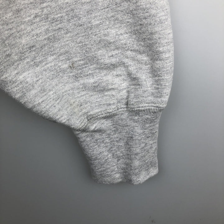 90'S Champion Reverse Weave Embroidered Tag College Sweatshirt Trainer Made in USA Men's XXL Vintage cotton gray type Vintage Second Hand
