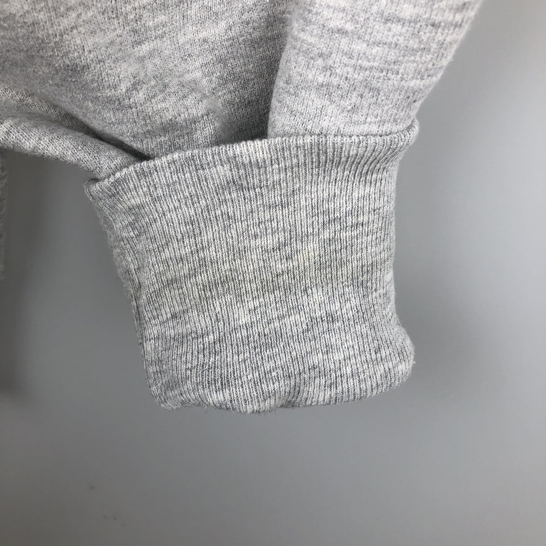90'S Champion Reverse Weave Embroidered Tag College Sweatshirt Trainer Made in USA Men's XXL Vintage cotton gray type Vintage Second Hand