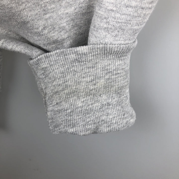 90'S Champion Reverse Weave Embroidered Tag College Sweatshirt Trainer Made in USA Men's XXL Vintage cotton gray type Vintage Second Hand