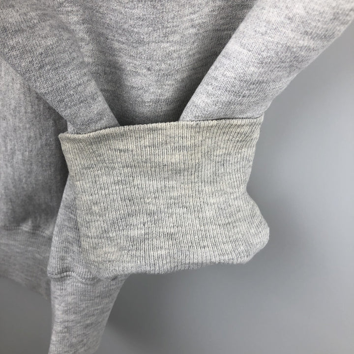 90'S Champion Reverse Weave Embroidered Tag College Sweatshirt Trainer Made in USA Men's XXL Vintage cotton gray type Vintage Second Hand