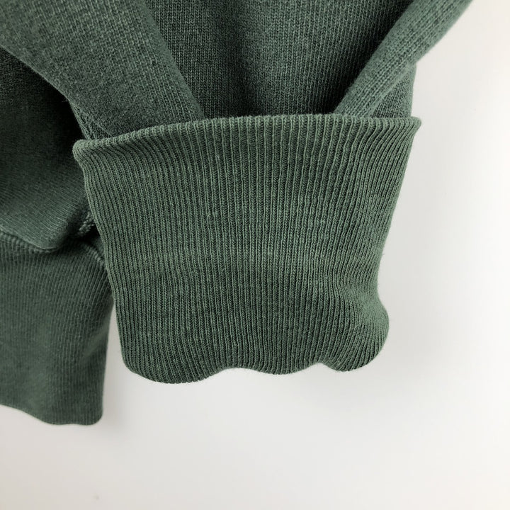 90'S Champion Reverse Weave Embroidered Tag College Sweatshirt Trainer Made in USA Men's XXL Vintage cotton Green type dark green Vintage Second Hand