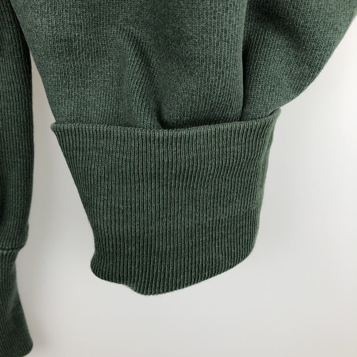 90'S Champion Reverse Weave Embroidered Tag College Sweatshirt Trainer Made in USA Men's XXL Vintage cotton Green type dark green Vintage Second Hand