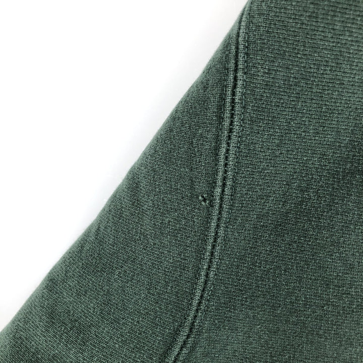 90'S Champion Reverse Weave Embroidered Tag College Sweatshirt Trainer Made in USA Men's XXL Vintage cotton Green type dark green Vintage Second Hand