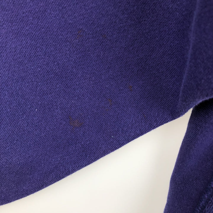 90'S Champion Reverse Weave Embroidered Tag One Point Logo Sweatshirt Trainer Made in USA Men's XL cotton purple type Vintage Second Hand