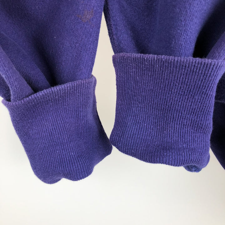 90'S Champion Reverse Weave Embroidered Tag One Point Logo Sweatshirt Trainer Made in USA Men's XL cotton purple type Vintage Second Hand