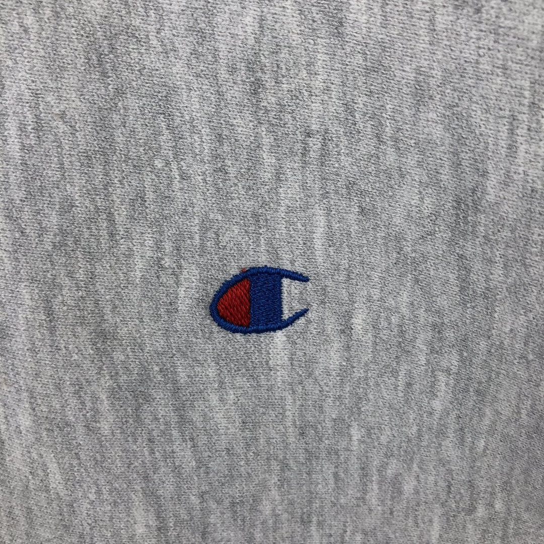 90'S Champion Reverse Weave One-Point Logo Sweatshirt, Made in USA, Men's XXL equivalent, Vintage cotton gray type Vintage Second Hand