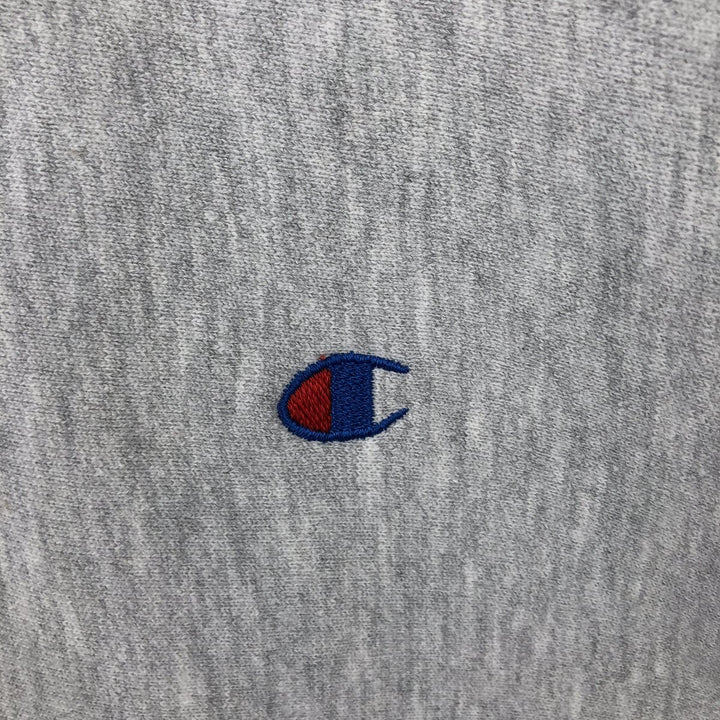 90'S Champion Reverse Weave One-Point Logo Sweatshirt, Made in USA, Men's XXL equivalent, Vintage cotton gray type Vintage Second Hand