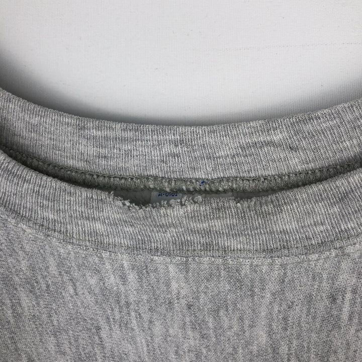 90'S Champion Reverse Weave One-Point Logo Sweatshirt, Made in USA, Men's XXL equivalent, Vintage cotton gray type Vintage Second Hand