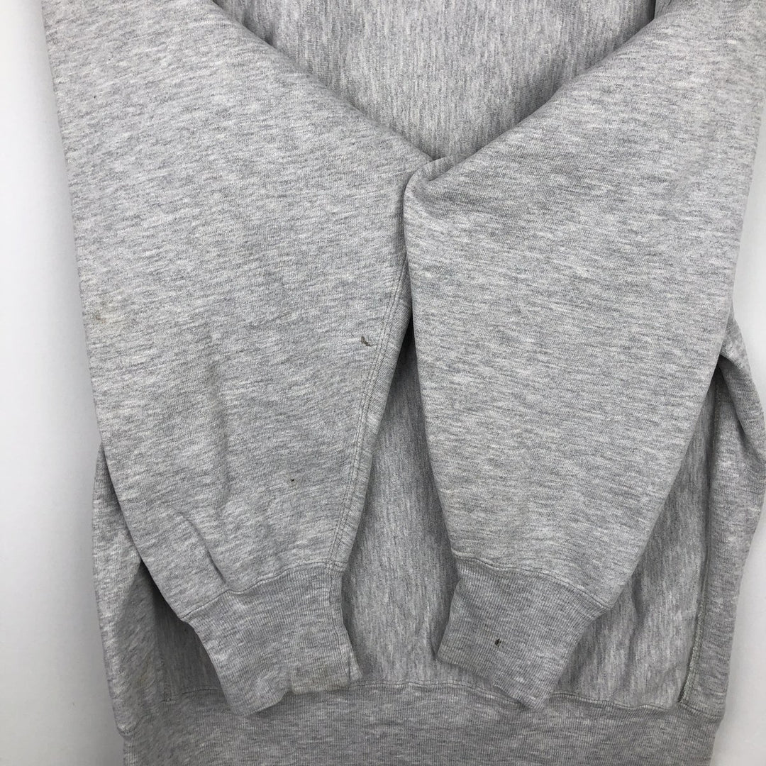 90'S Champion Reverse Weave One-Point Logo Sweatshirt, Made in USA, Men's XXL equivalent, Vintage cotton gray type Vintage Second Hand